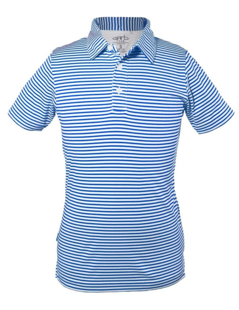 Garb Carson Youth Golf Polo Royal Blue
