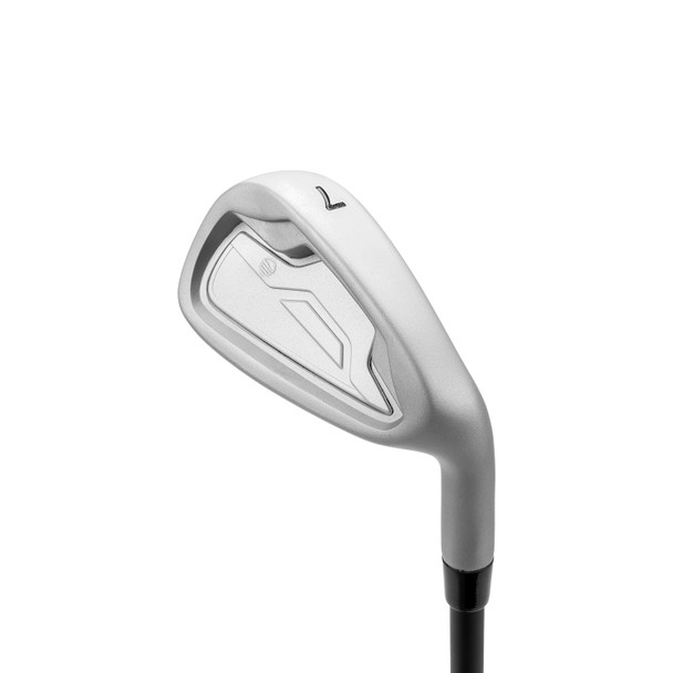 Sunday Golf 7 Iron or 9 Iron for Ages 9-12 (kids 52-60" tall) Black/Silver