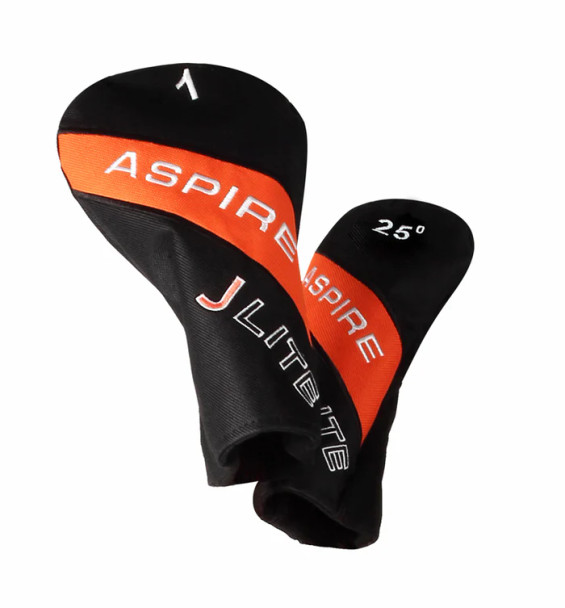 Aspire JLite Junior Golf Driver for Ages 9-12 Orange Headcover