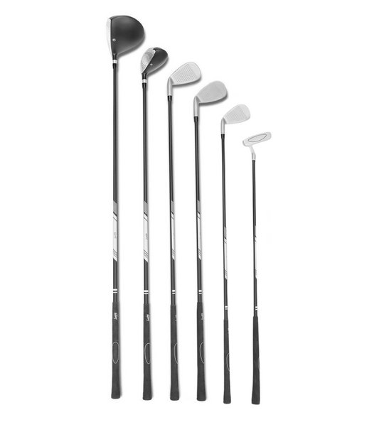 Sunday Golf 6 Club Junior Golf Bundle Ages 9-12 (kids 52-60" tall) - No Bag