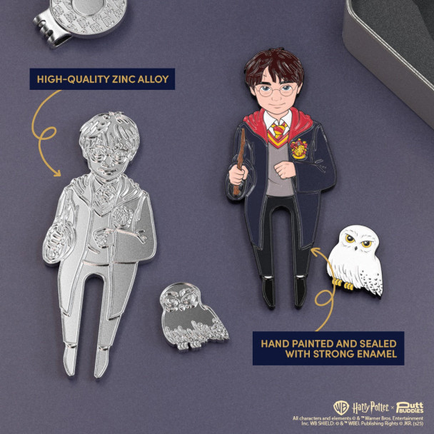 Harry Potter Divot Tool with Hedwig Ball Marker Gift Set