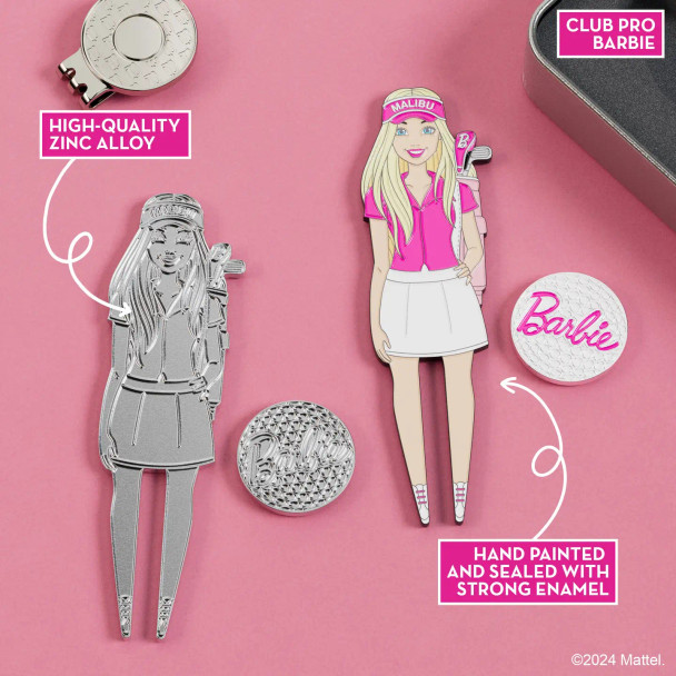 Club Pro Barbie with Barbie Golf Ball Marker Gift Set