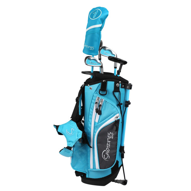 Shorties TOT 5 Club Kids Golf Set for Ages 4-5 (kids 38-42") - Blue