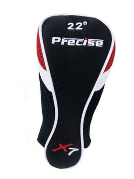 Precise X7 hybrid headcover black / red