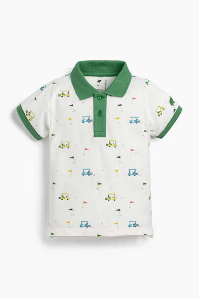 Little Caddies Organic Toddler Golf Polo