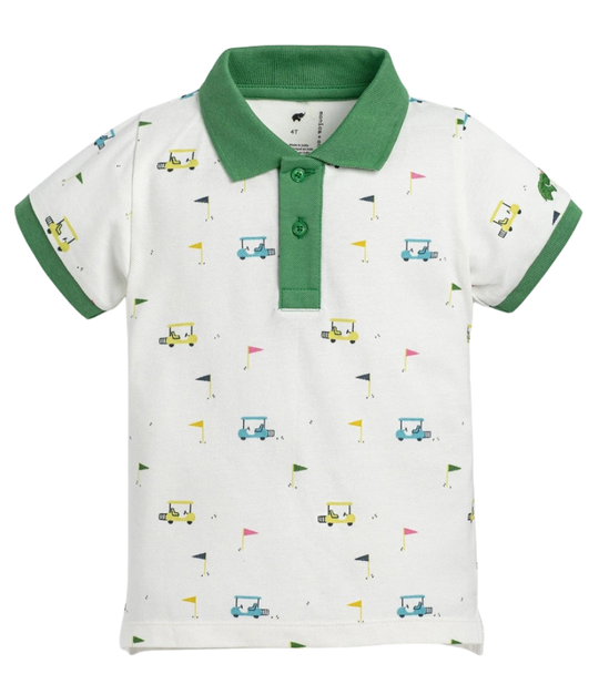 Little Caddies Organic Toddler Golf Polo