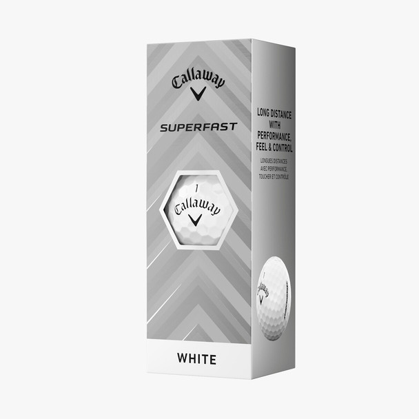Callaway Superfast White Golf Balls - 15-Pack