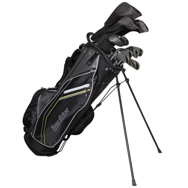 Tour Edge TE-200 11 Club Mens Golf Set with Stand Bag