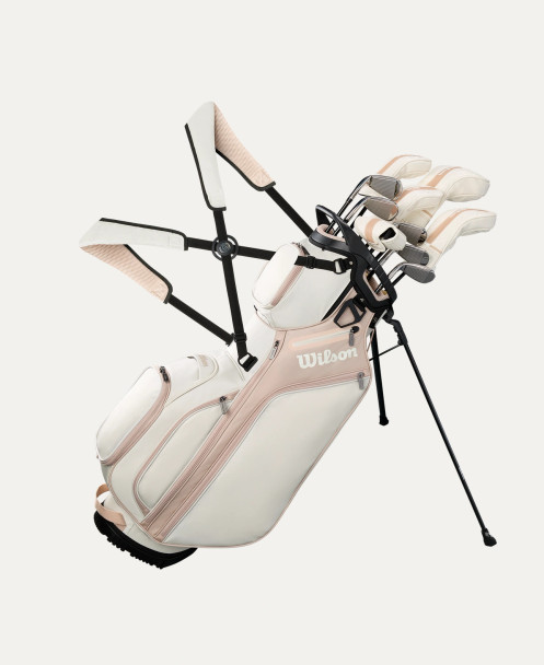 Wilson Aurora 10 Club Womens Golf Set with Stand Bag (girls 63-68" tall)