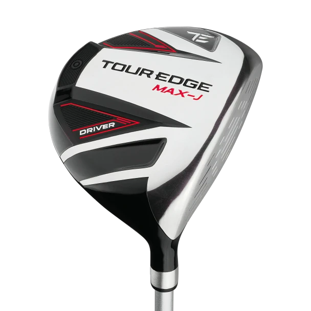 Tour Edge Max-J Driver for Ages 9-12 (kids 58-64" tall) Red