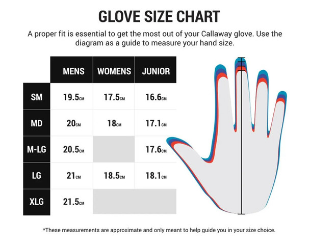 Callaway Rain Spann Golf Gloves Pair