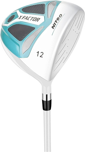 Nitro Golf X Factor 8 Club Womens Golf Set with Stand Bag - (girls 63-68" tall)