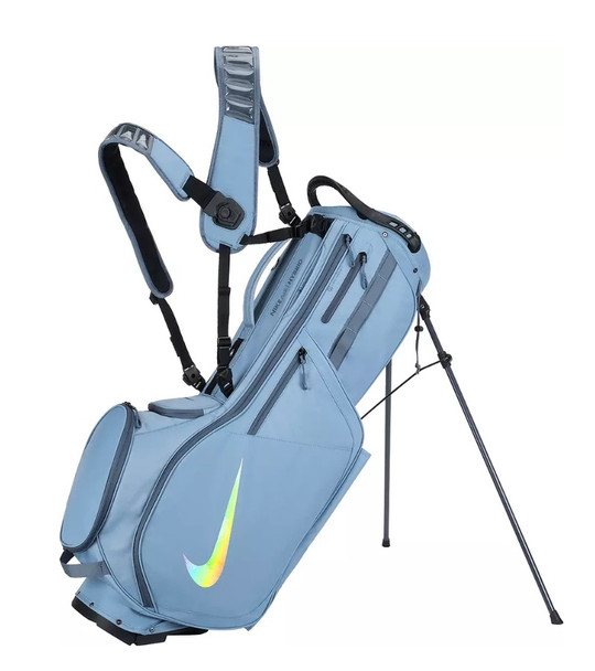 Nike Air Hybrid 2 Golf Stand Bag - Work Blue/Diffused Blue/Multi Iridescent
