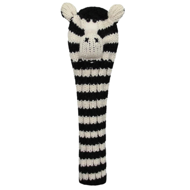 Knit Zebra Golf Driver Headcover - Fits all drivers