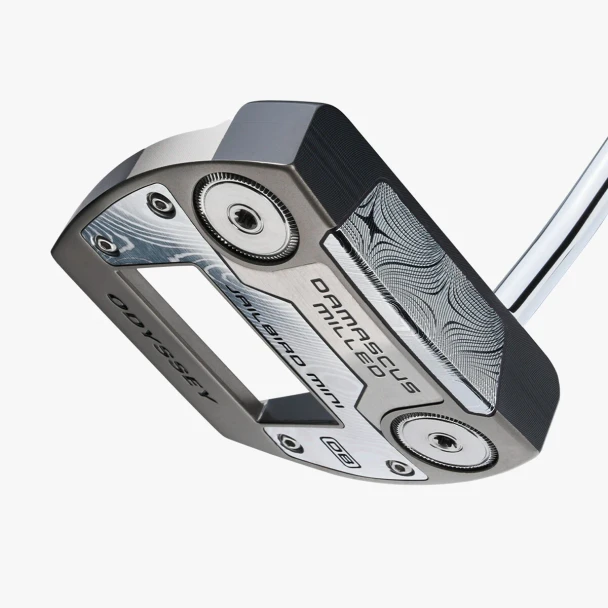 Odyssey Damascus Milled Jailbird Mini Double Bend Putter - Limited Edition