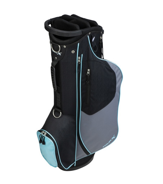 Tour X LG28 11 Club Womens Golf Set with Stand Bag (girls 63-68" tall) - Black Blue