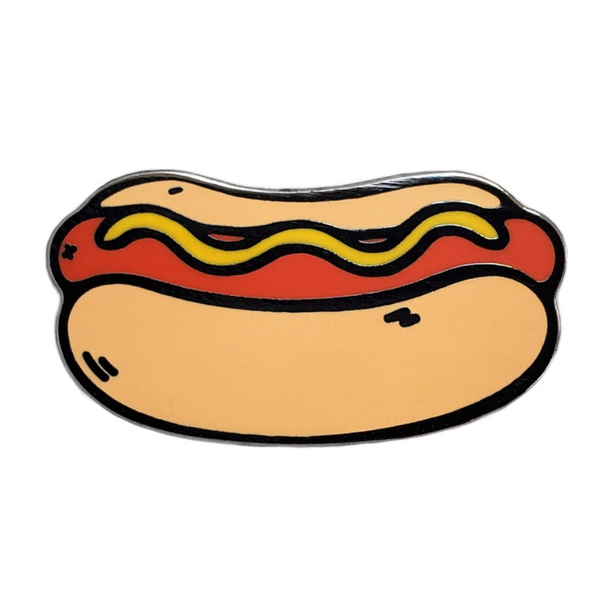 Hot Dog Enamel Golf Ball Marker