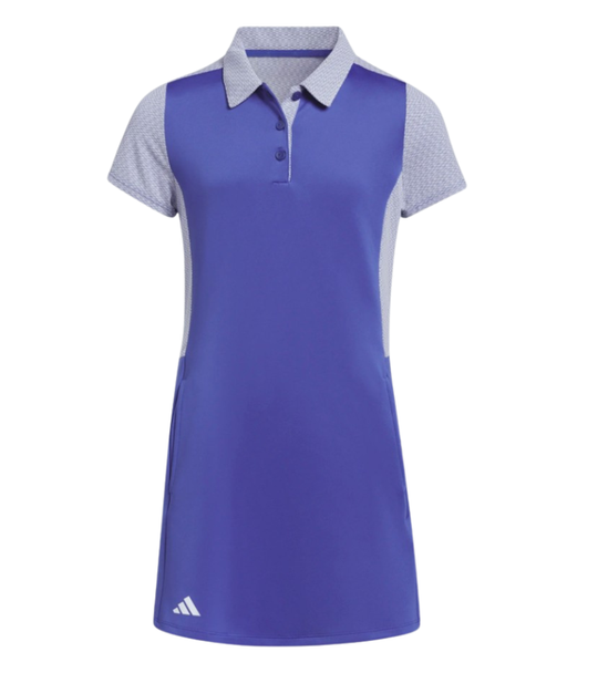 Adidas Climacool Girls Golf Dress Blue Front