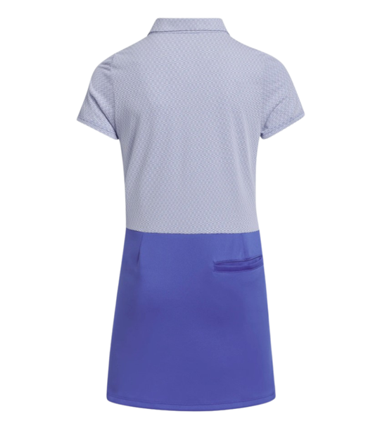 Adidas Climacool Girls Golf Dress Blue Back