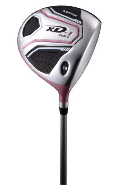 Aspire XD1 9 Club Womens Petite Golf Set (girls 60-64" tall) - Pink