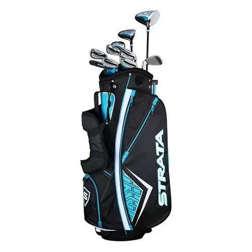 Callaway Strata Plus 10 Club Womens Golf Set with Stand Bag (girls 63-68" tall)
