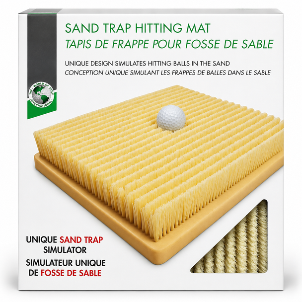 Sand Trap Hitting Mat 12"x12"