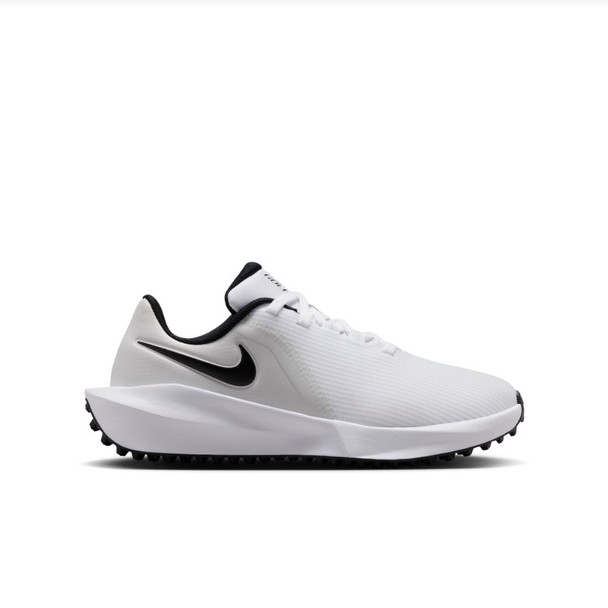 Nike Infinity Junior Golf Shoe - White / Black