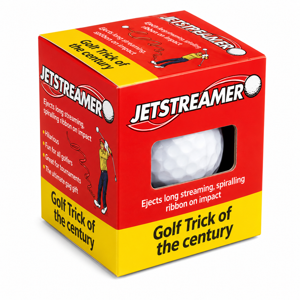 Jetstreamer Gag Golf Ball