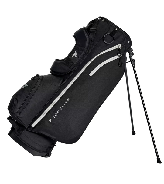 Top Flite XL 9 Club Senior Mens Golf Set Black/Silver - Senior Flex