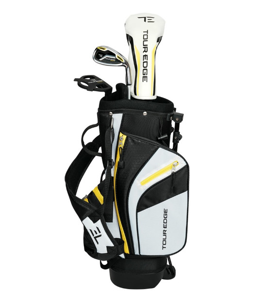 Tour Edge Max-J Junior 3 Club Golf Set for Ages 3-6 (kids 40-46" tall) Yellow