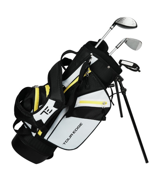 Tour Edge Max-J Junior 3 Club Golf Set for Ages 3-6 (kids 40-46" tall) Yellow