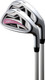 Precise XD-J Girls Golf Iron Ages 9-12 Pink