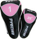 Precise XD-J Girls Golf Headcovers Ages 9-12 Pink