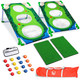 GoSports Battlechip Match Backyard Golf Cornhole Game