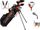 Aspire JLite 5 Club Kids Golf Set for Ages 9-12 (kids 52-60" tall) Orange
