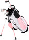 KVV 4 Club Girls Golf Set for Ages 5-7 (44-52 inches) Pink