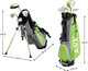 KVV 4 Club Kids Golf Set for Ages 8-10 (52-58 inches) Green