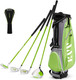 KVV 4 Club Kids Golf Set for Ages 8-10 (52-58 inches) Green