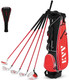 KVV 5 Club Kids Golf Set for Ages 11-13 (58-64 inches) Red