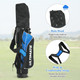 Tangkula Ultimate 4 Club Kids Golf Set for Ages 11-13 (57-63 inches) Blue