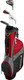 Wilson JGI 4 Club Kids Golf Set for Ages 5-8 Red