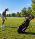Wilson Deep Red Tour 10 Club Teen Golf Set (for kids 63-68" tall) Red/Black