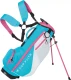 Top Flite 5 Club Girls Golf Set Ages 5-8 Purple (kids 46-52" tall) - Teal Pink