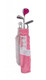 Pink Zone 3 Club Girls Starter Set for Ages 5-7 (kids 38-46" tall) Pink
