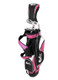 Golf Girl Junior Tour 4 Club Girls Golf Set Ages 8-12 (54-62 inches) Pink