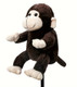 Monkey Plush Golf Headcover Side View