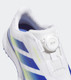 Adidas CodeChaos BOA 26 Kids Golf Shoes - White/Blue