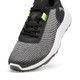 Puma Fusion Crush Sport Jr Spikeless Golf Shoes Black Electric Lime Front