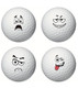 Emoji Golf Ball Marking Decals