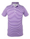 Garb Carson Striped Toddler Boys Golf Polo Purple